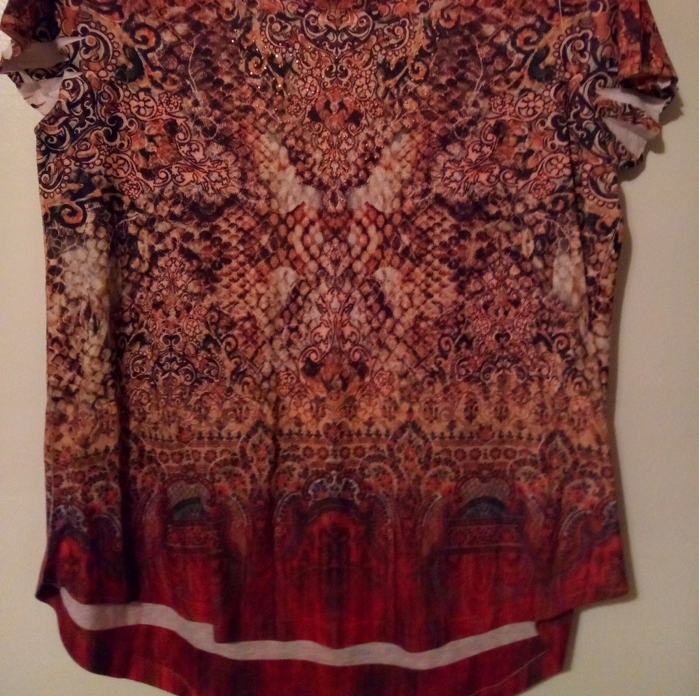 Patterned blouse - Picture 2 of 2
